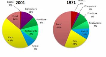 IELTS Pie Chart Report 12