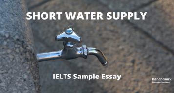 ielts writing topic water supply