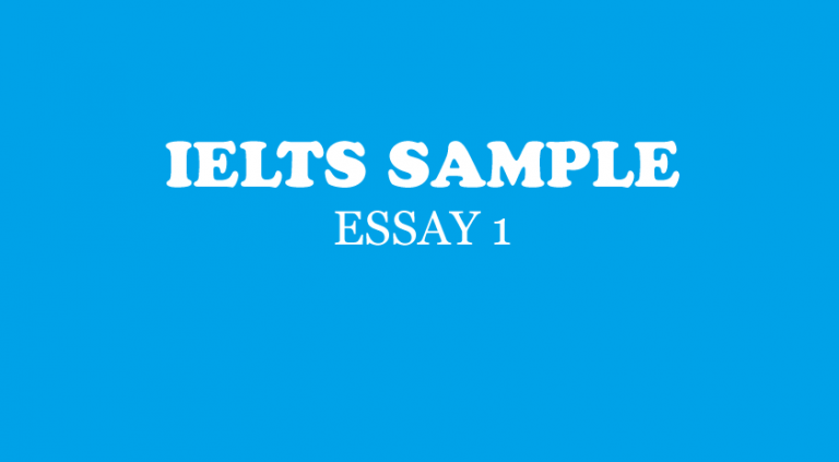 IELTS Writing Essay Sample 1 - How to Preserve Water?