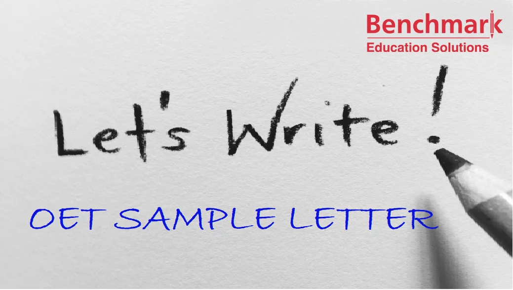 OET Sample Referral Letter (Nurse)
