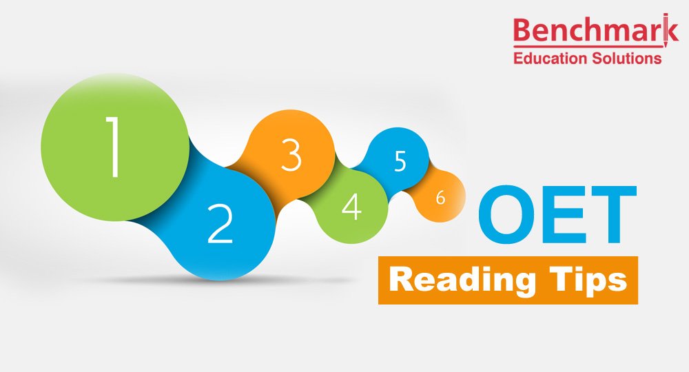 0 reading. Oet. Oets. Reading Tips logo. Oet h.