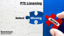 PTE Listening Select Missing Word Questions