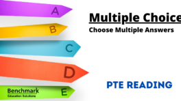 pte reading choose multiple answers