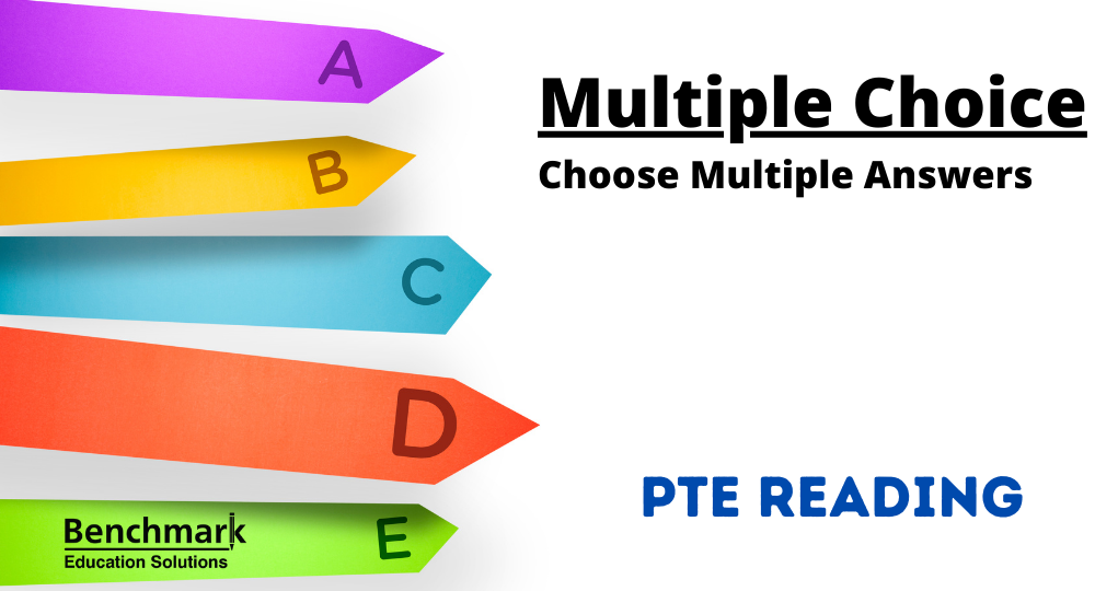 pte reading choose multiple answers
