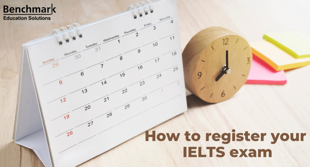 register for IELTS exam