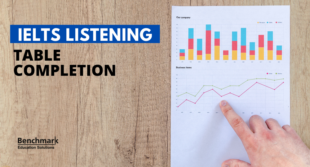 Table Completion IELTS Listening