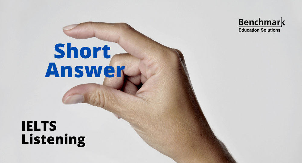 ielts listening short answer