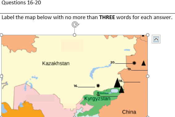 Labelling a Map Question in IELTS Listening & Practice Tips