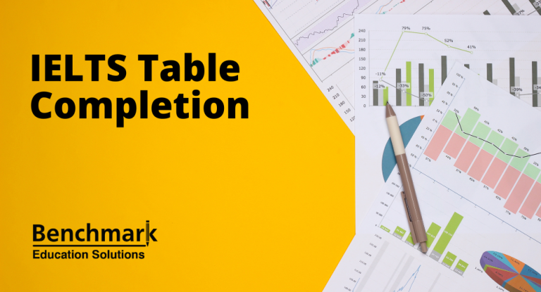 IELTS Reading Table Completion Guide & Exercise