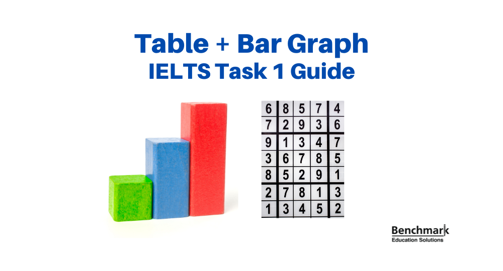 IELTS Table and Bar Graph Task Sample Test with Practice Guide