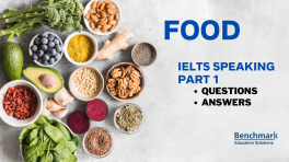 Food ielts speaking part 1
