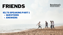 friends ielts speaking part 1