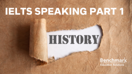 history ielts speaking part 1