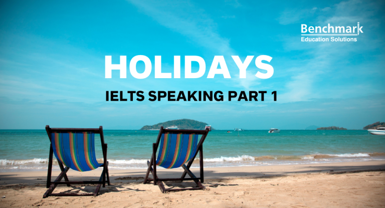 ielts speaking part 1 topic holidays