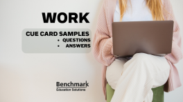 work ielts cue card speaking part 2