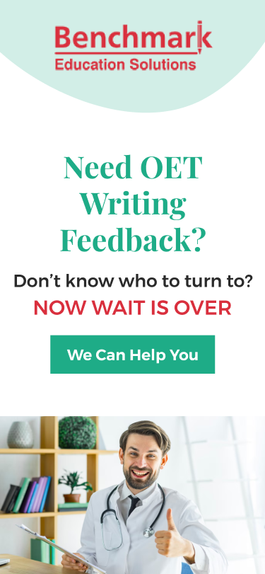 Need OET Writing Feedback? 