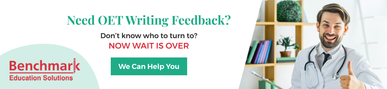 Need OET Writing Feedback? 