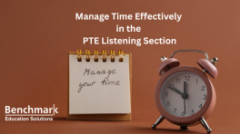Manage Your Time Effectively in the PTE Listening