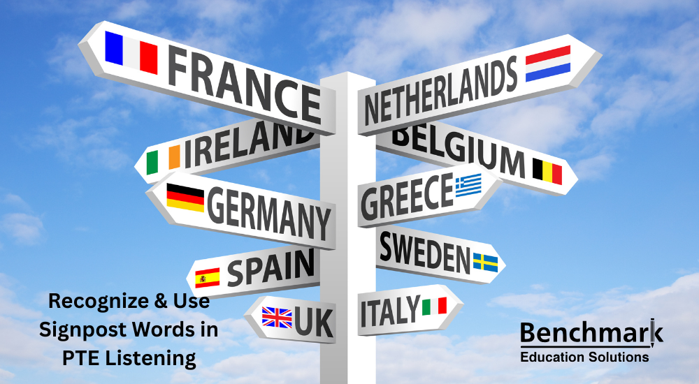 Recognize & Use Signpost Words in PTE Listening