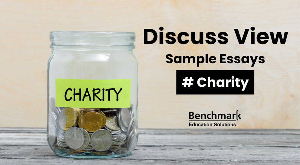 IELTS Discuss Essay Charity