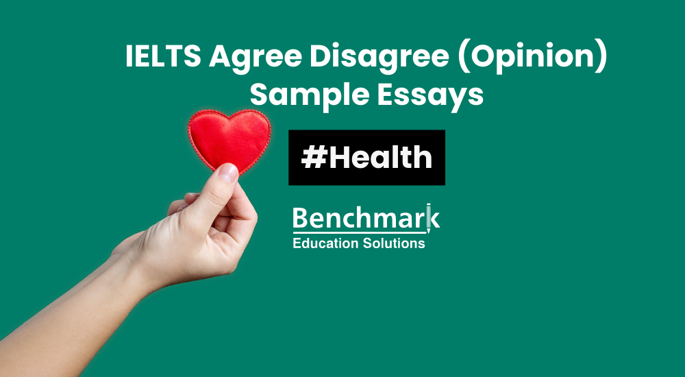 IELTS Agree or Disagree Essay: Health Topics with Sample Answers