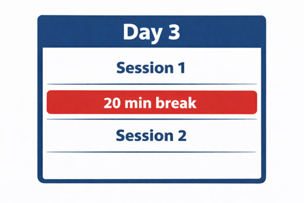 Schedule Study Breaks