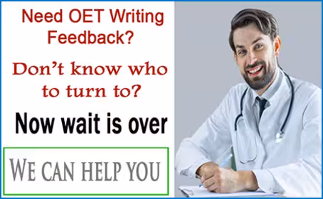 Need OET Writing Feedback