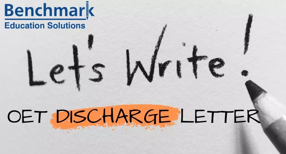 OET Sample Discharge Letter for the Writing Sub-test