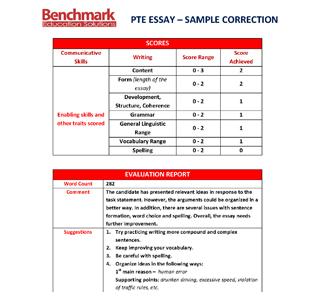 A Guide to PTE Essay Writing: Scoring & Structure